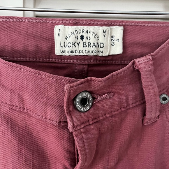 Lucky Brand 🍀 Brooke Skinny Rose Denim - Picture 3 of 8